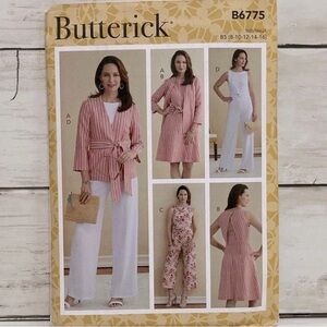 ⭐️5 for $28⭐️ NEW Butterick B6775 Women’s Sewing Patterns UNCUT